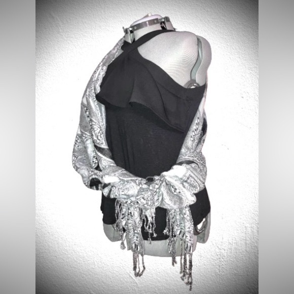 Apt 9 high neck ruffled tank, sz xl - Picture 2 of 8